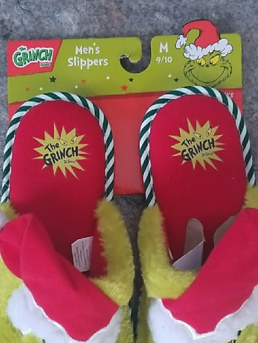 Dr. Seuss plush grinch